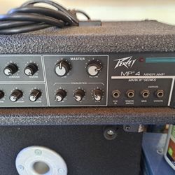 Peavey PA/DJ Mixer With 2way cabinet Speakers.