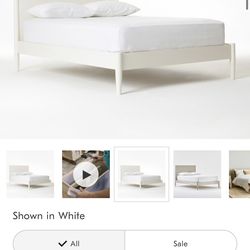 Westelm Mid-Century Bed full size frame