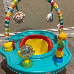 Bright Starts SuperSeat 3-in-1 Seat, Playful Paradise, Unisex, Infant