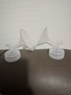 Luna breast pump flange
