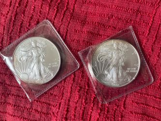 2008 $1 Silver American Eagles 🪙