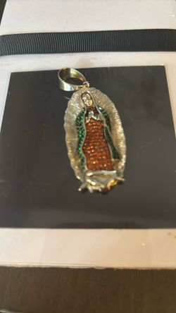 Virgen De Guadalupe De Plata 925