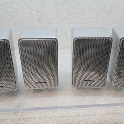 Realistic minimus 7 speakers silver price per pair