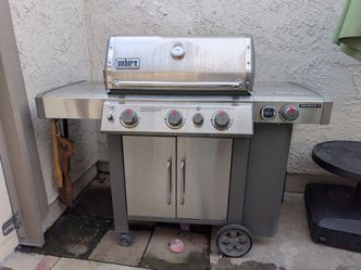 Weber Genesis II S-435 Gas Grill stainless steel