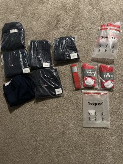 Alleson Baseball Pants, Navy. Youper Socks.