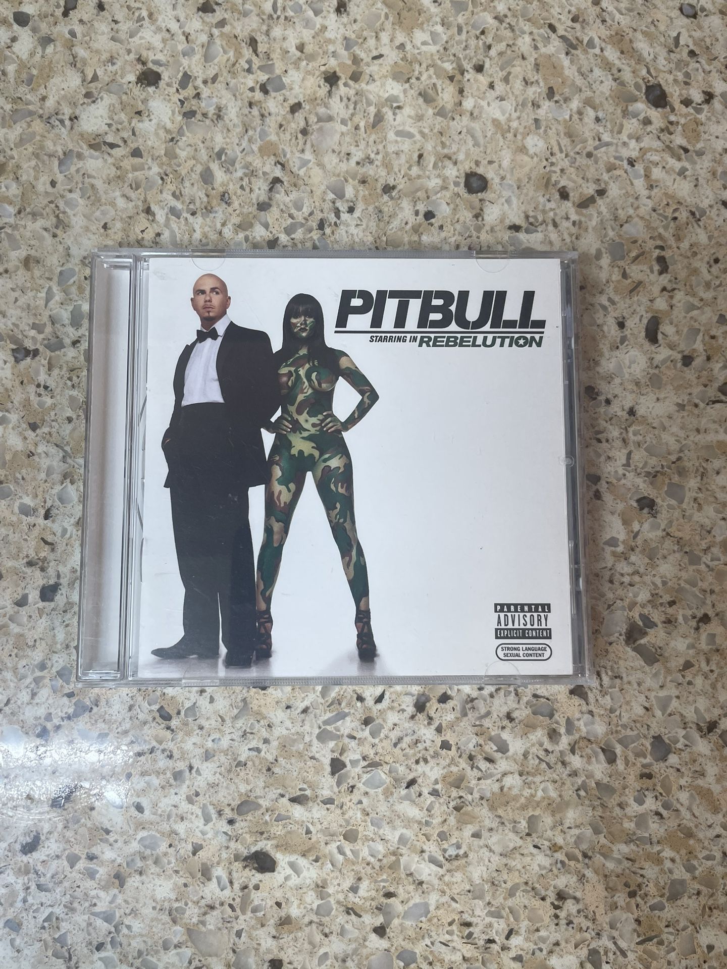 Pitbull Starring in Rebelution CD