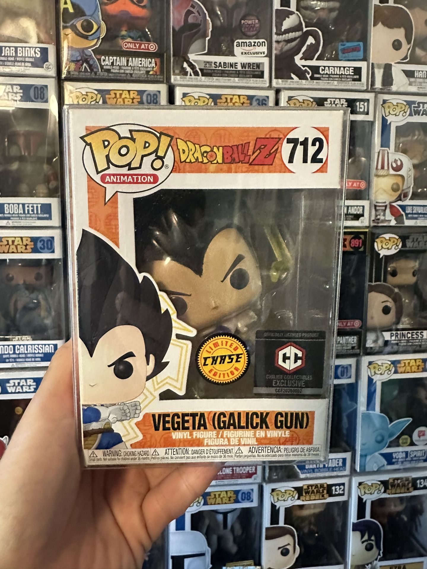 Vegeta Galick Gun Funko Pop Chase Dragon Ball Z Anime 