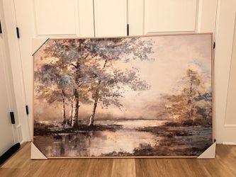40” x 60” Framed Landscape Canvas