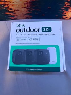 Blink outdoor 2k camera bundle