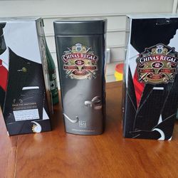 Multiple Use Liquor Tins.