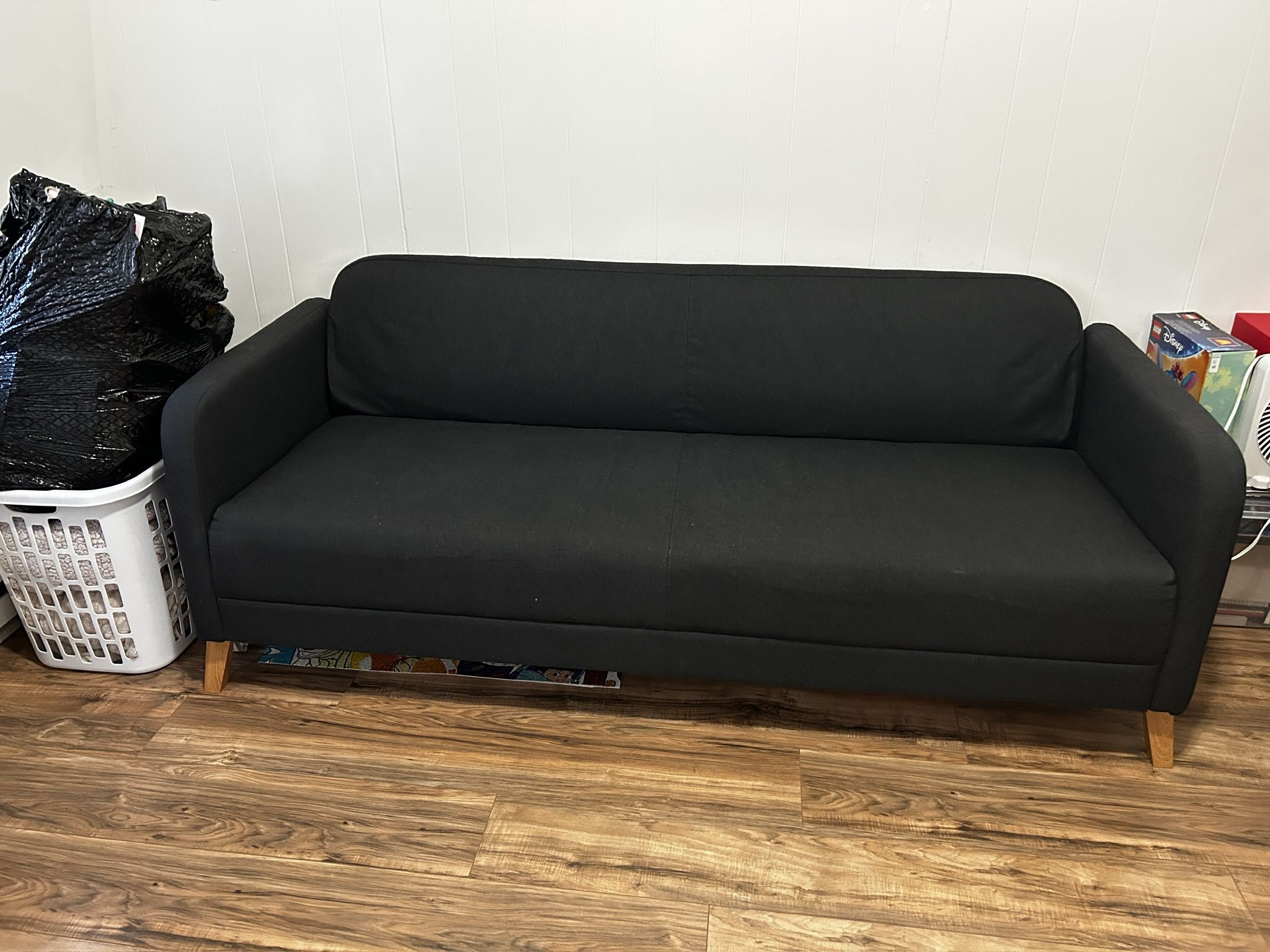 Couch , Black , Ikea