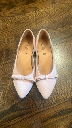 Audrey Leather Upper Shoes Size 8