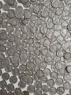 350 Buffalo Nickels From The 1920's And 1930's