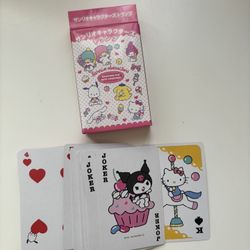 Sanrio Poker Cards