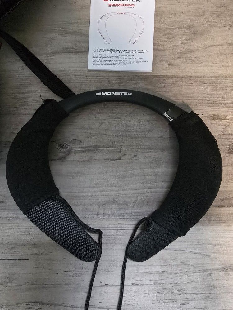Monster Boomerang Neckband Bluetooth Speaker