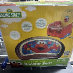 Elmo fruits N fun booster seat