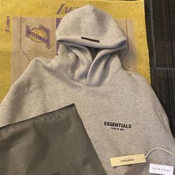 Essential Dark Oatmeal Grey Hoddie 