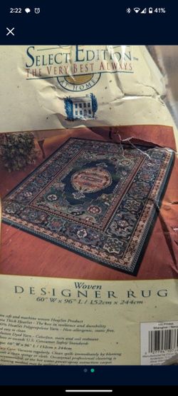 60 X 96 Area Rug Boho Rug