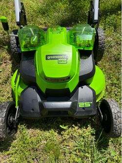 Greenworks Pro 60V 25” self propelled cordless lawnmower