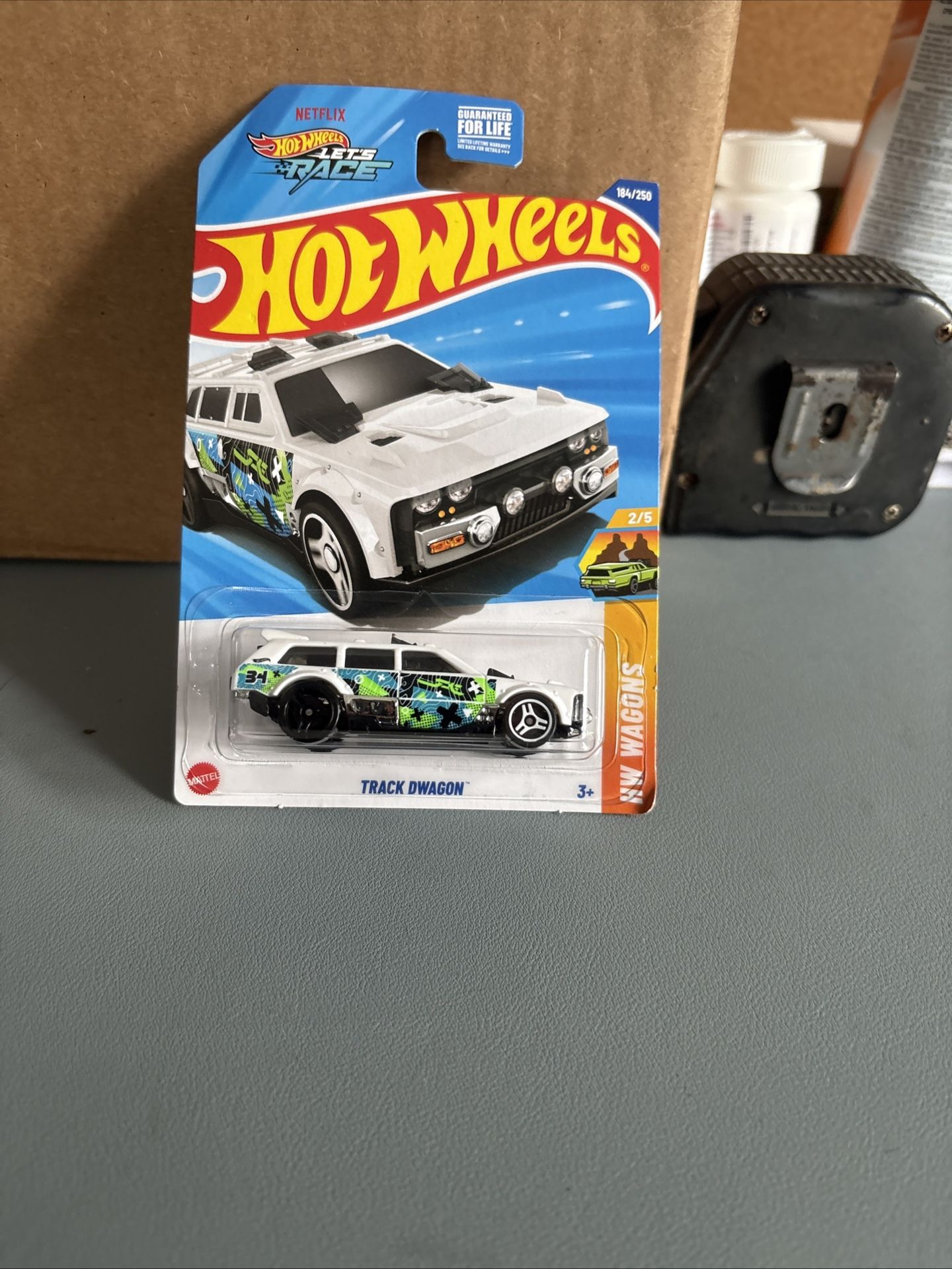 Hot Wheels 2025 Track Dwagon White 184/250 HW Wagons 2/5