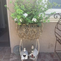 Large Metal Planter