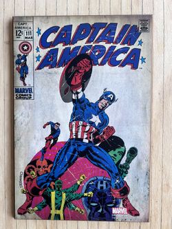 Kids Decorative Captain America Picture Frame