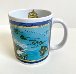 The Islander Group “Blue Island Chain” 11 oz. Mug - Coffee Tea Mug