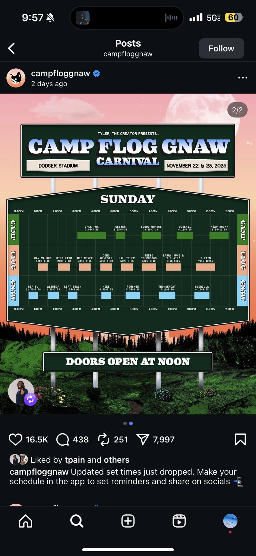 2 VIP Sunday Tickets 