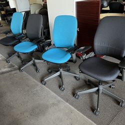 Steelcase V2 Leap Office Chairs 