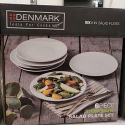 Denmark Six "8" in Salad Plates