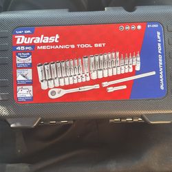 45 pc socket set