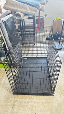 Extra Large 42" Better Folding Wire Dog Crate (Single Door)