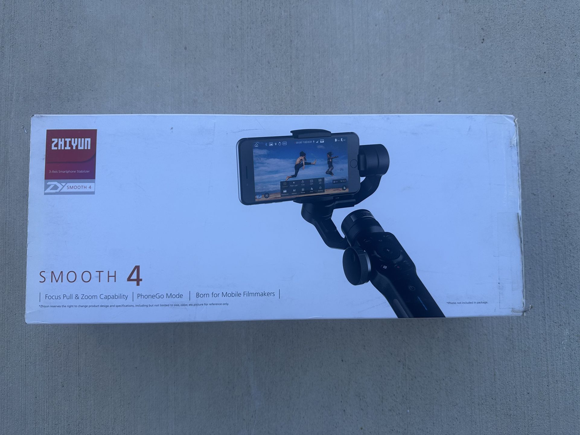 Zhiyun Smooth 4 Smartphone Gimbal Stabilizer – Like New