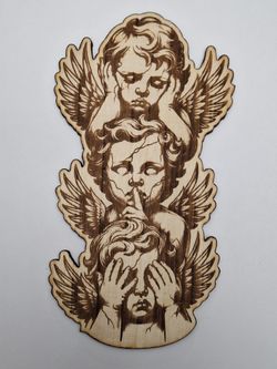 Laser Cut Ornament/Wall Hanging (Solid Wood)