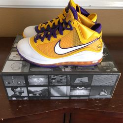 Nike Lebron 7 Lakers Media Day