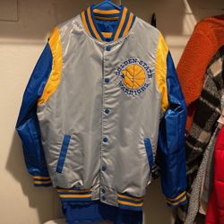 Warriors reversible Satin Jacket 