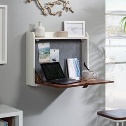 Floating Fold-Away Secretary Desk