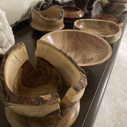 Handmade Wooden Bowls 