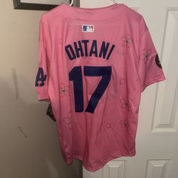 Pink Nike Ohtani jersey size m