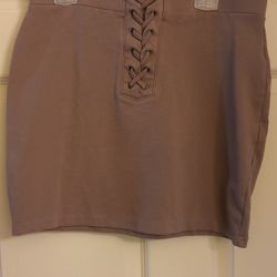 Brown Forever 21 M Skirt