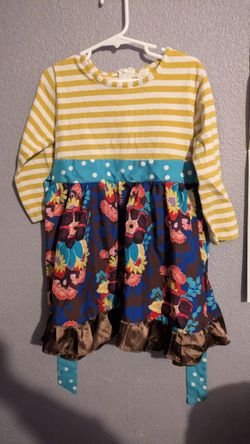 Girls Dress Size 5t Or 6t
