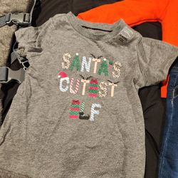 Baby Clothes, Carrier, Cover for Car Seat, Brand new Boots. Everything In Good Condition 