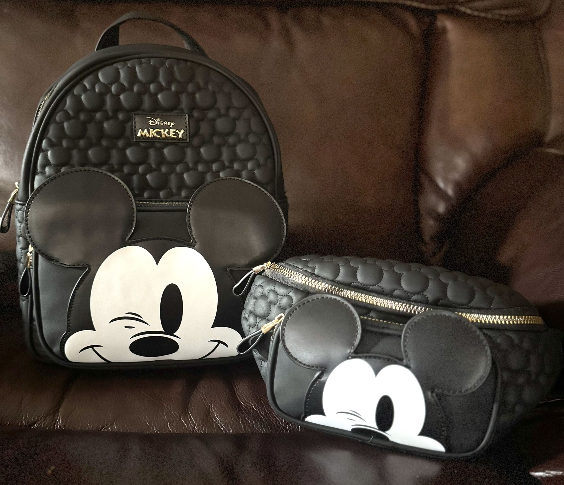 Mickey Mouse Backback & Fanny Pack