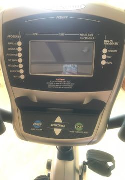 Vision fitness recumbent bike cheap r2250