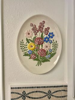 Wall Decor Ceramic Atlantic Mold Vintage