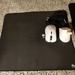 Glorious Mouse Model D & 2 Glorious Mousepads 