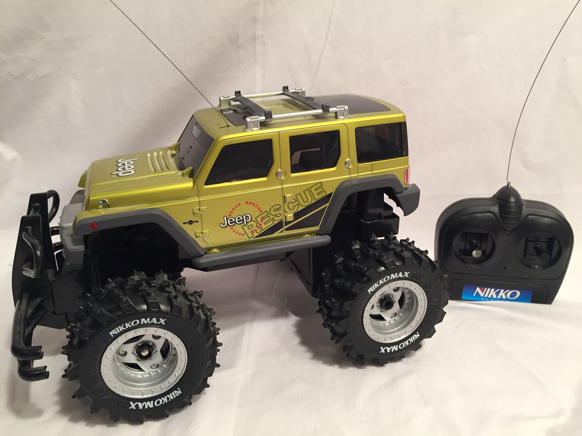 NIKKOラジコン Jeep RESCUE Nikko Off-Road Truck'n Jeep Rescue Radio Control 2005 1:18