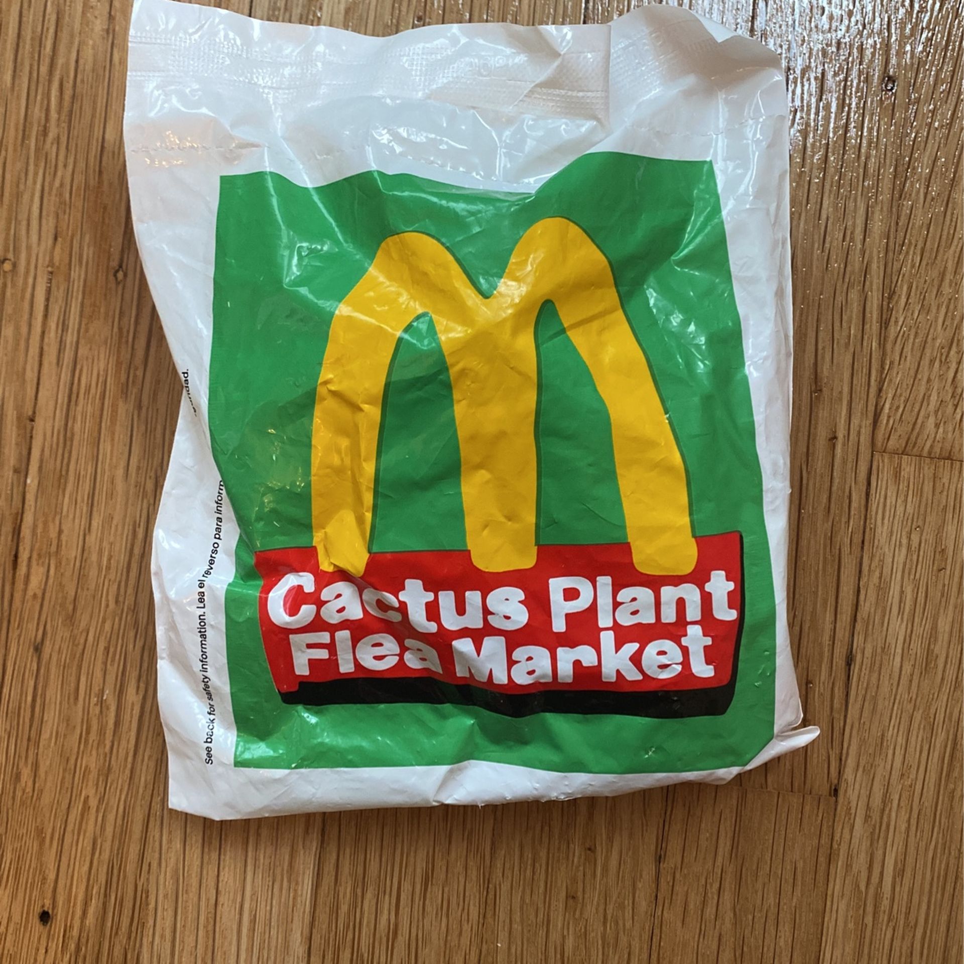 Cactus Plant Flea Market Hamburglar Toy - McDonald’s 2022 - Sealed