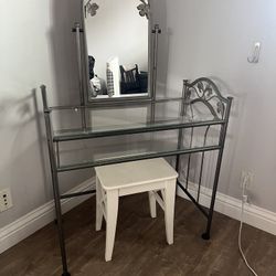 Vanity With Stool