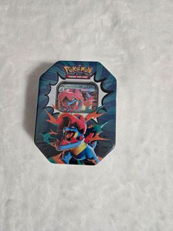 Pokemon TCG Ascended Heroes ex Tin Mega Feraligatr ** Brand New Factory Sealed**